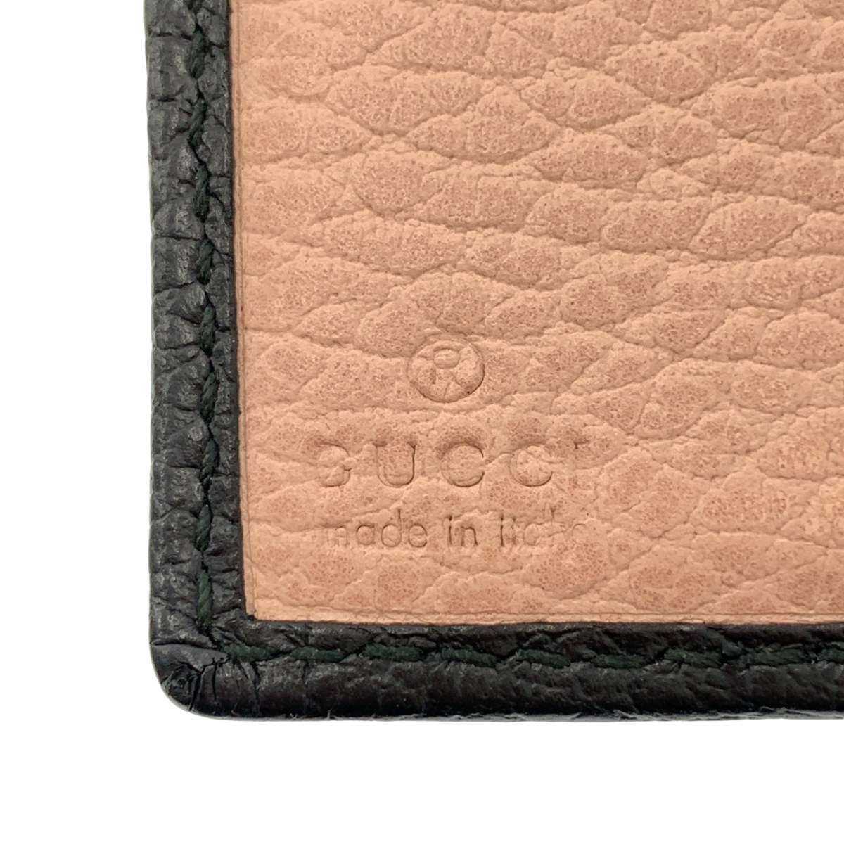 GUCCI / グッチ GGマーモント ボウ レザー ウォレット 二つ折り財布