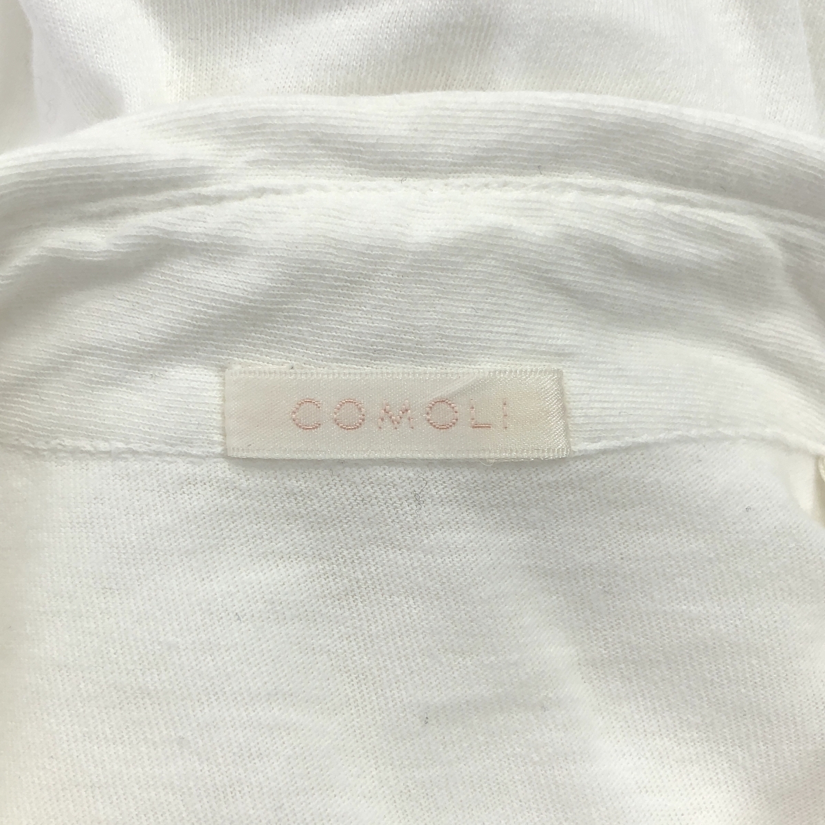 COMOLI / コモリ コットンジャージ コモリシャツ