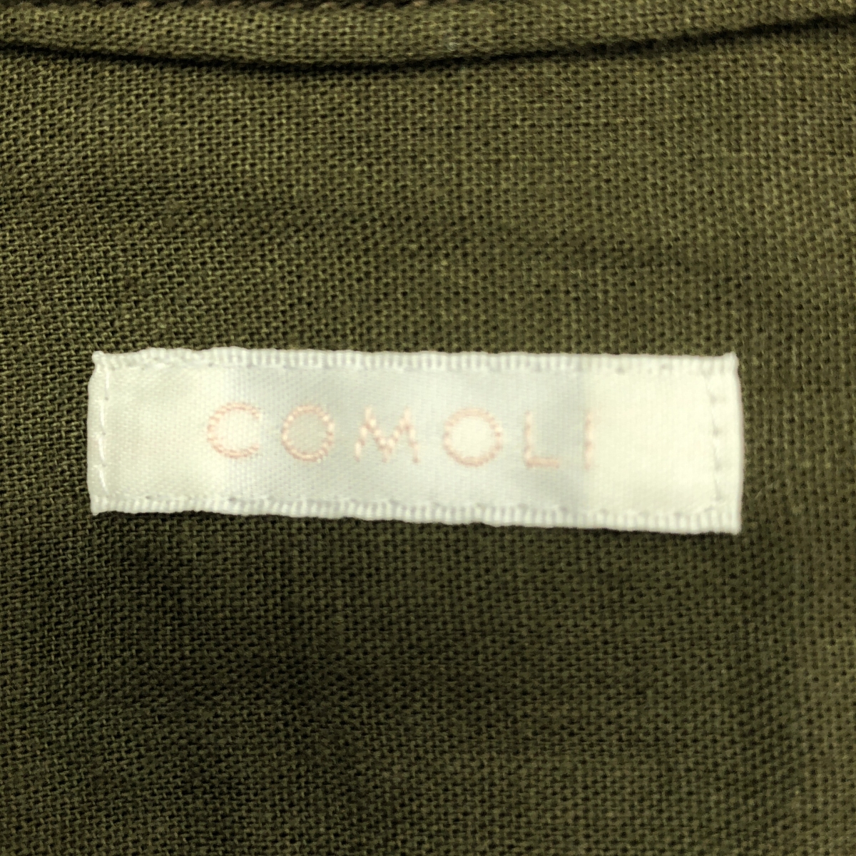 COMOLI / コモリ ベタシャン バンドカラー プルオーバー シャツ / T01-02010