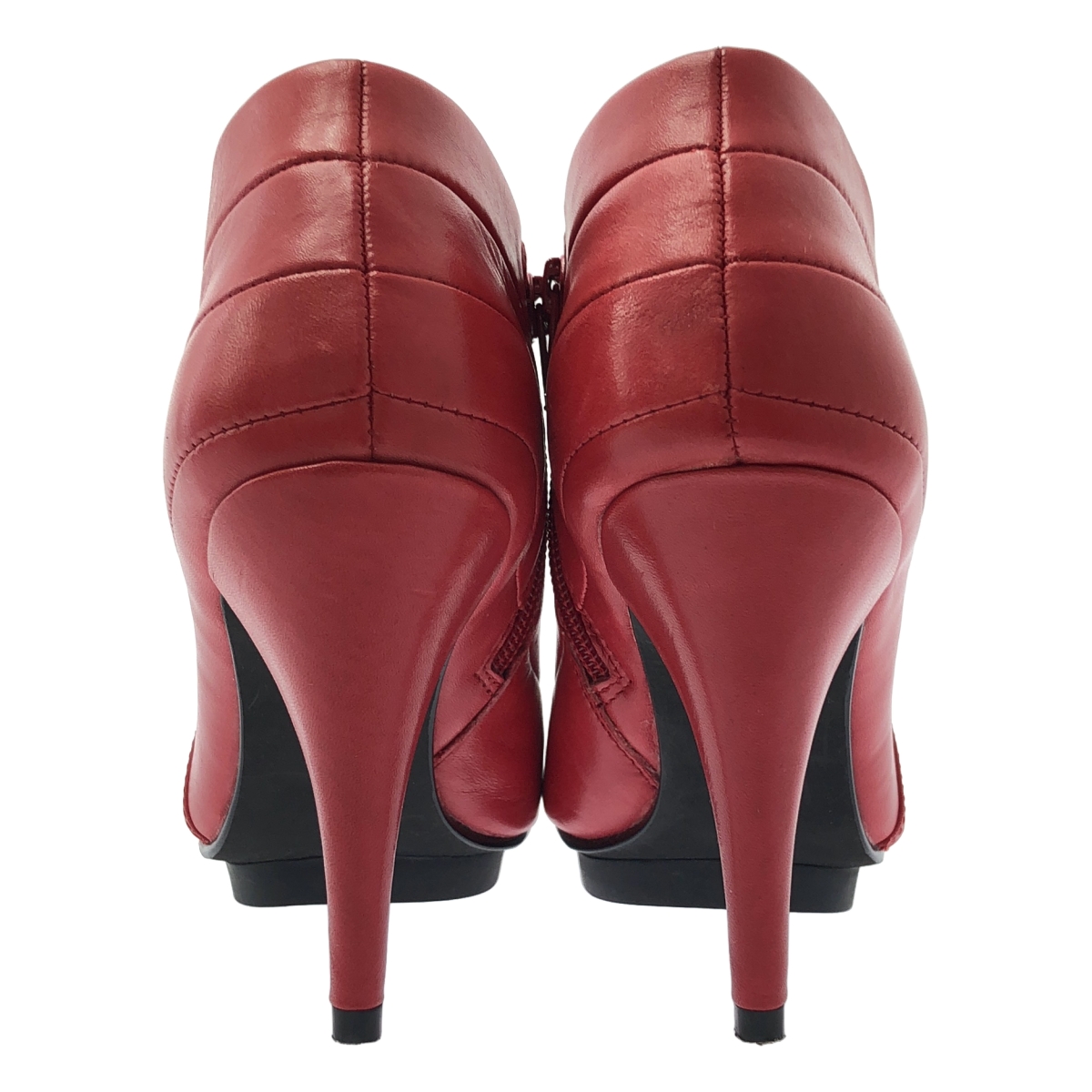 UNITED NUDE / ユナイテッドヌード Leather Fold Deluxe Hi レザー ブーティー ヒール ブーツ