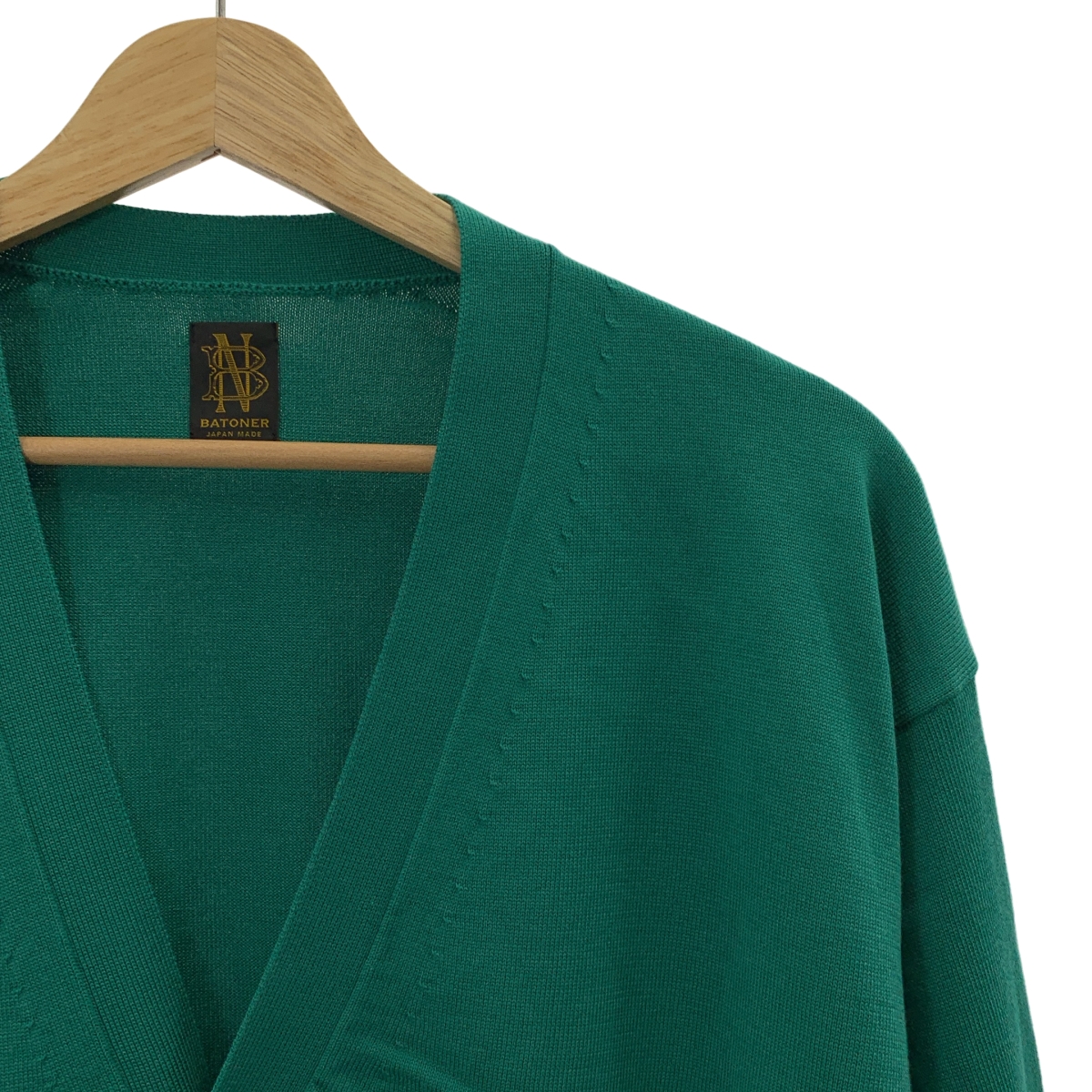 BATONER / バトナー THE SEAISLAND COTTON CARDIGAN / コットン ニット カーディガン