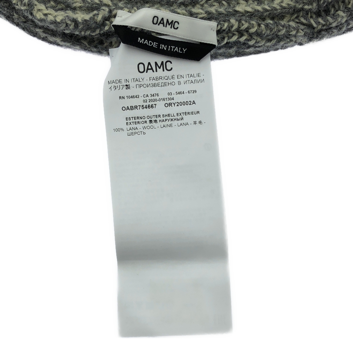 OAMC / オーエーエムシー ニットキャップ ビーニー