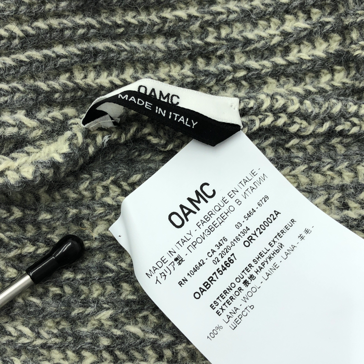 OAMC / オーエーエムシー ニットキャップ ビーニー