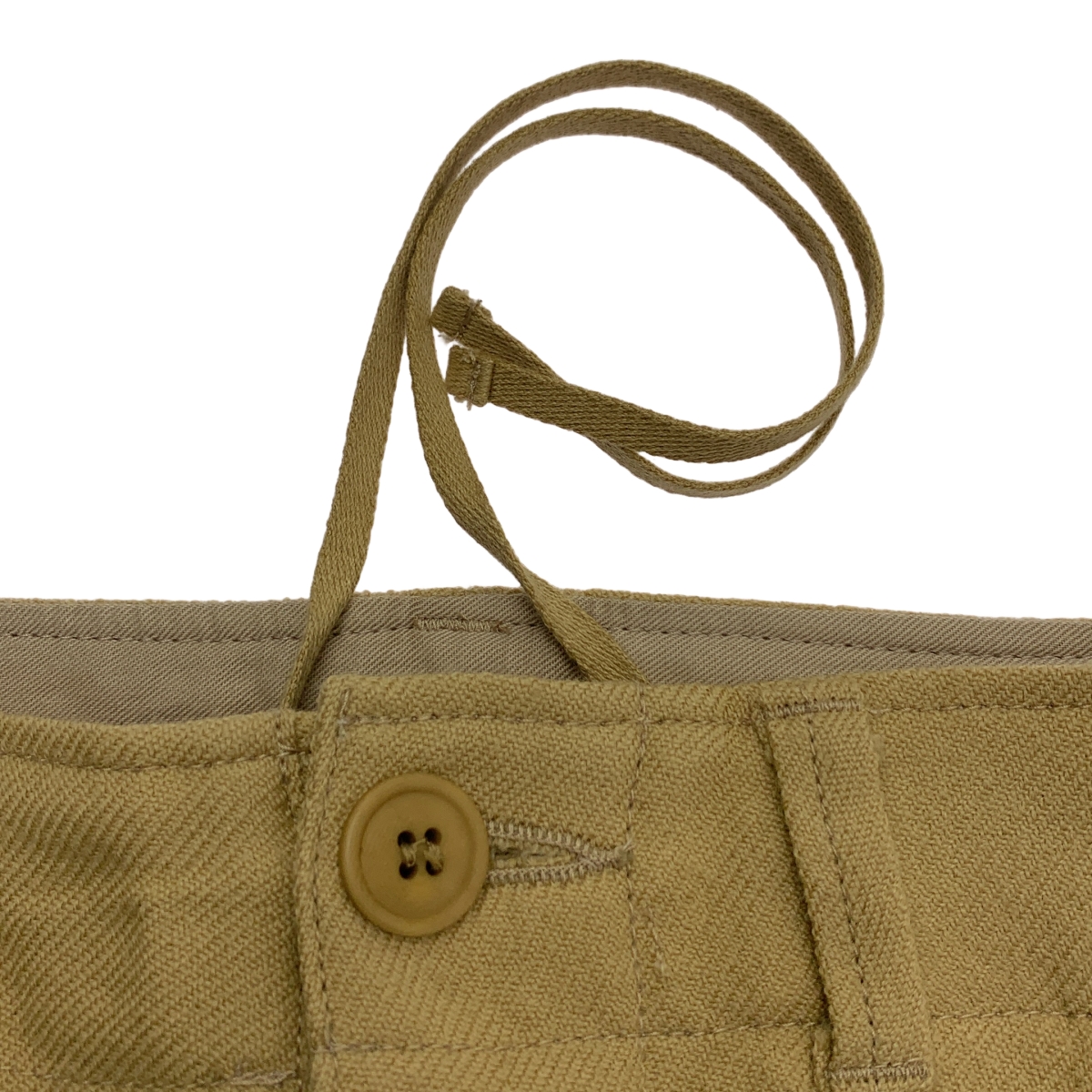 その他 ウール ビジュー 装飾 ドローストリング カーゴパンツ