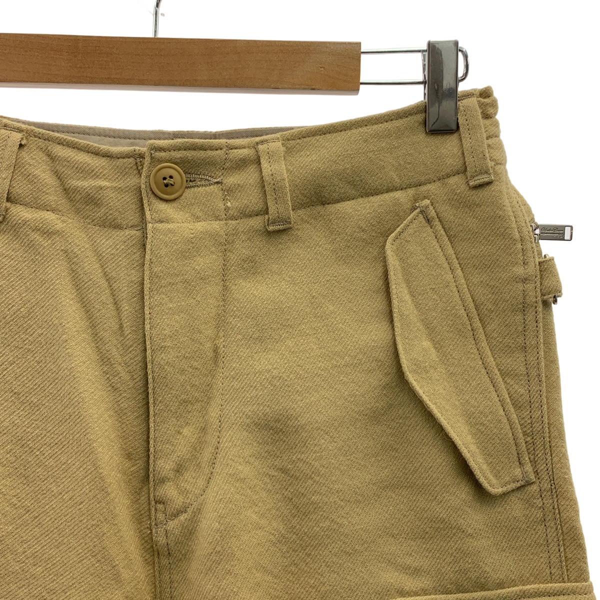 その他 ウール ビジュー 装飾 ドローストリング カーゴパンツ