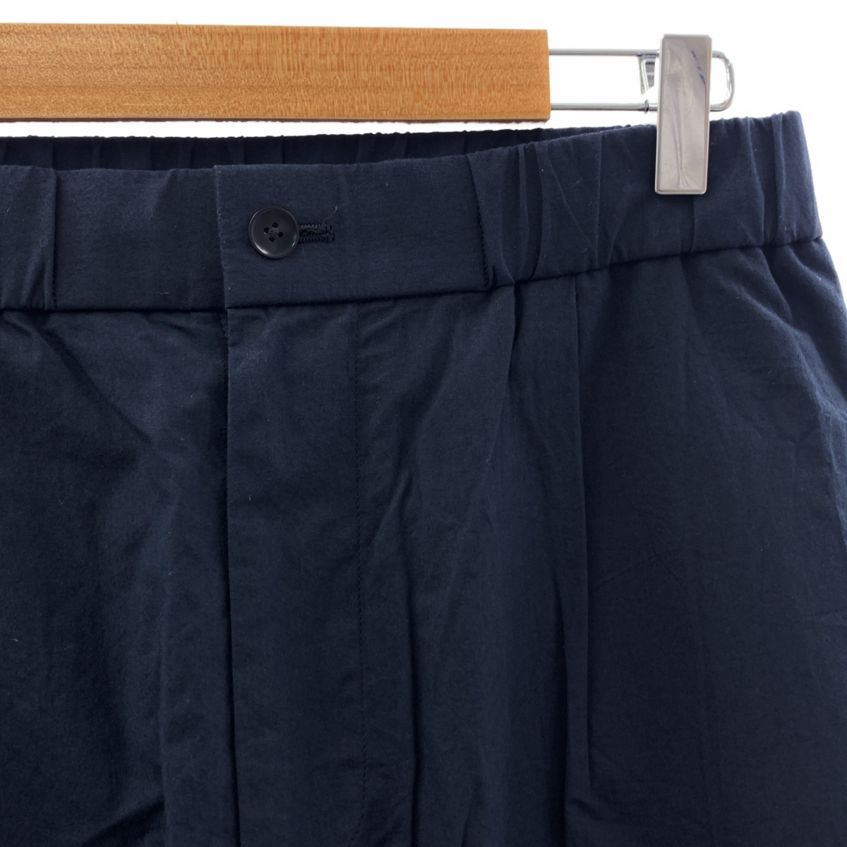 ATON / エイトン COTTON TYPEWRITER EASY TAPERED PANTS コットン タイプライター テーパードパンツ