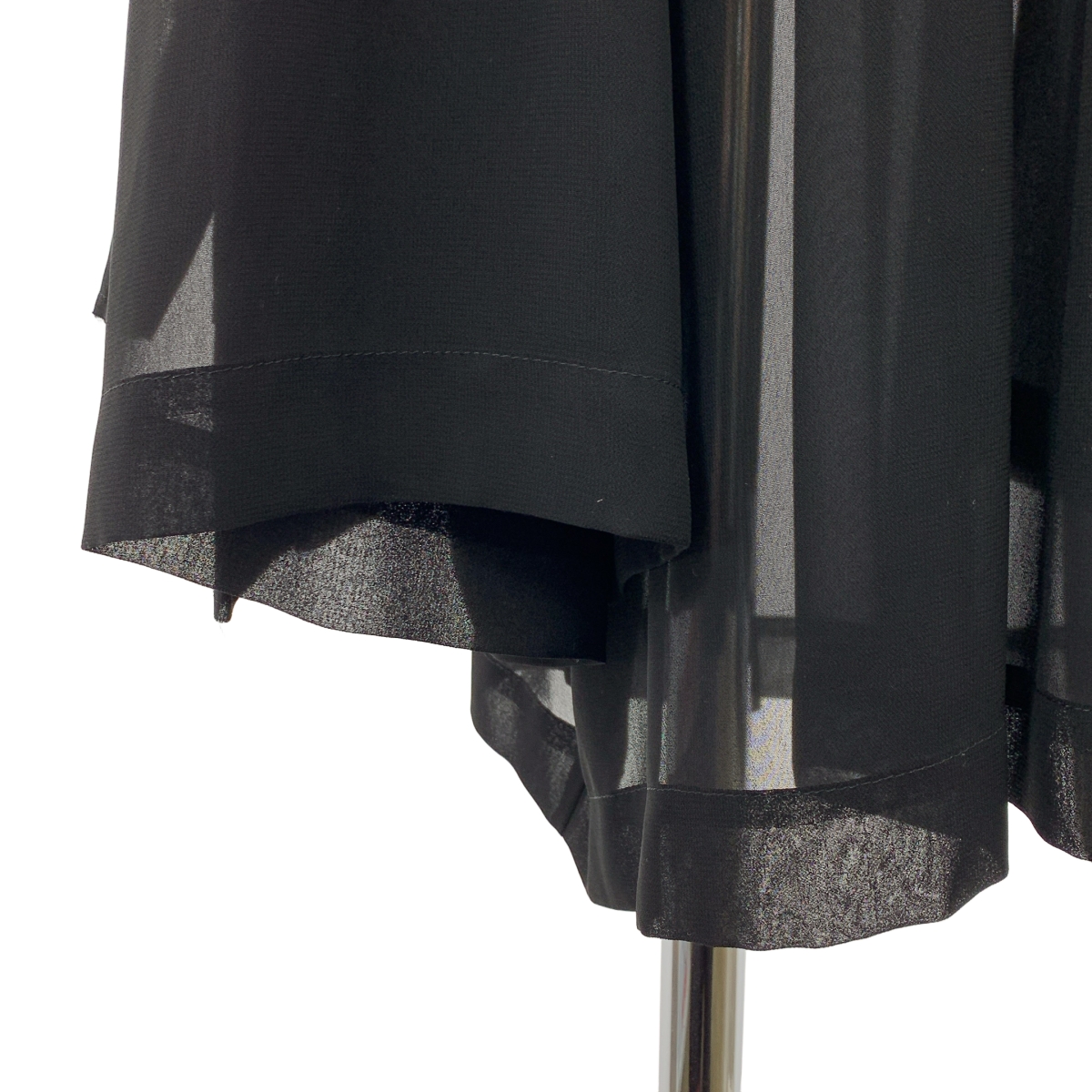 COMME des GARCONS / コムデギャルソン ポリエステル 変形 フリル装飾 ギャザー ボリューム ドレス ワンピース