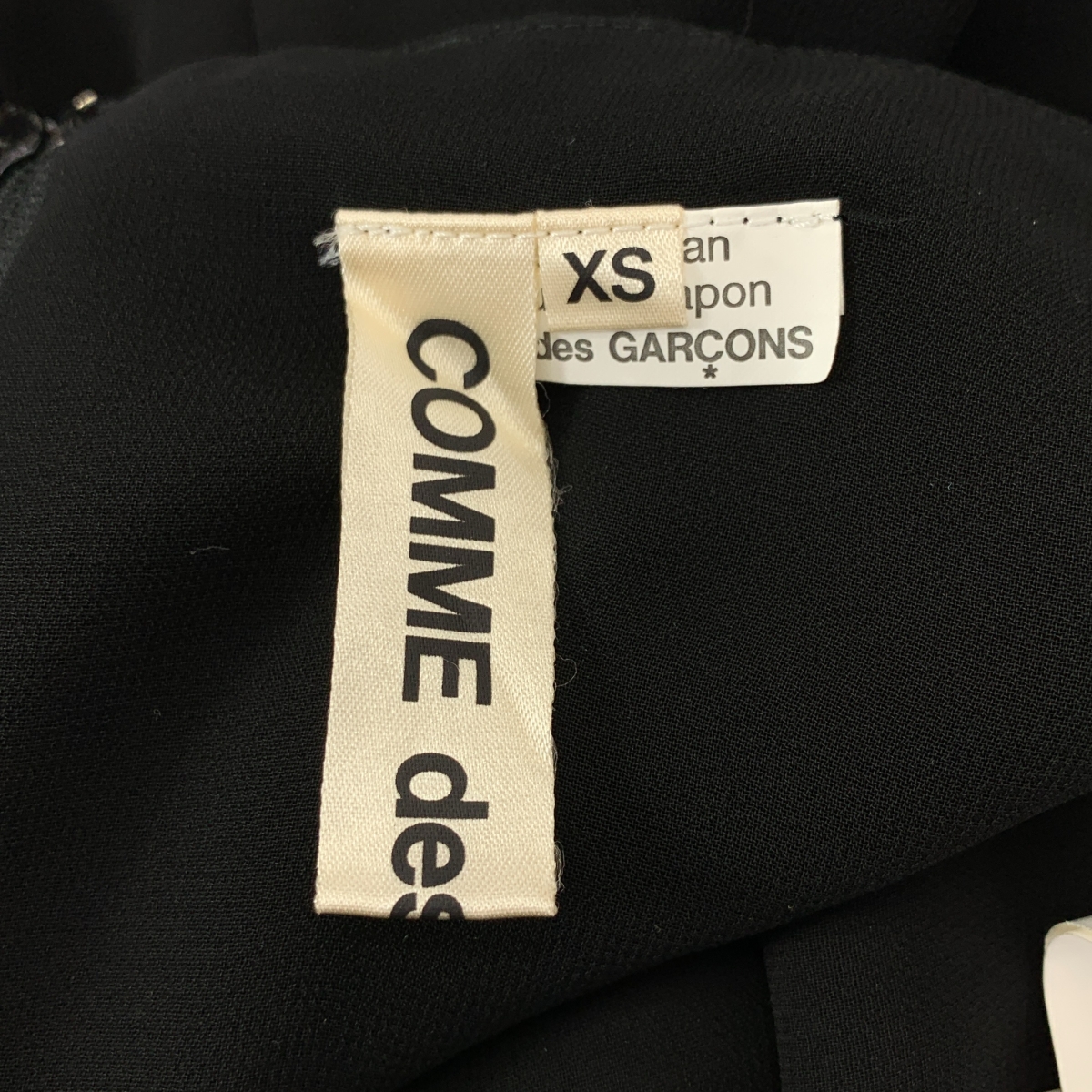 COMME des GARCONS / コムデギャルソン ポリエステル 変形 フリル装飾 ギャザー ボリューム ドレス ワンピース