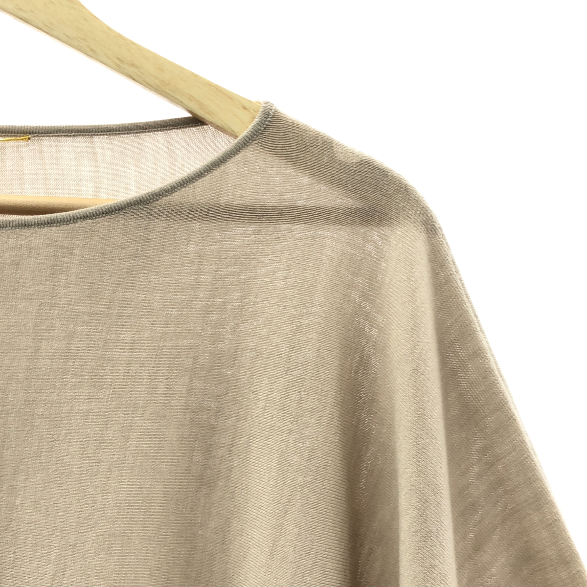 L'Appartment DEUXIEME CLASSE / アパルトモンドゥーズィエムクラス B/N Volume Knit ボートネック ボリュームニット