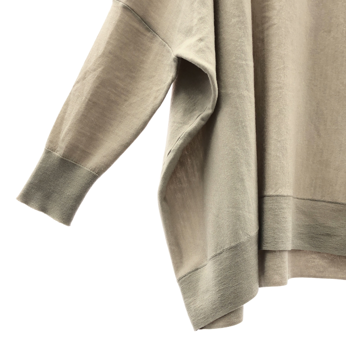 L'Appartment DEUXIEME CLASSE / アパルトモンドゥーズィエムクラス B/N Volume Knit ボートネック ボリュームニット