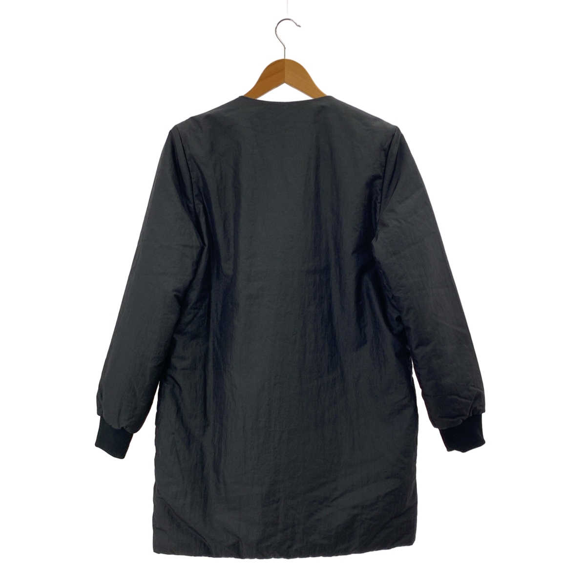 VACHEMENT / ヴァシュモン ノーカラー リブ切替 ダウンジャケット