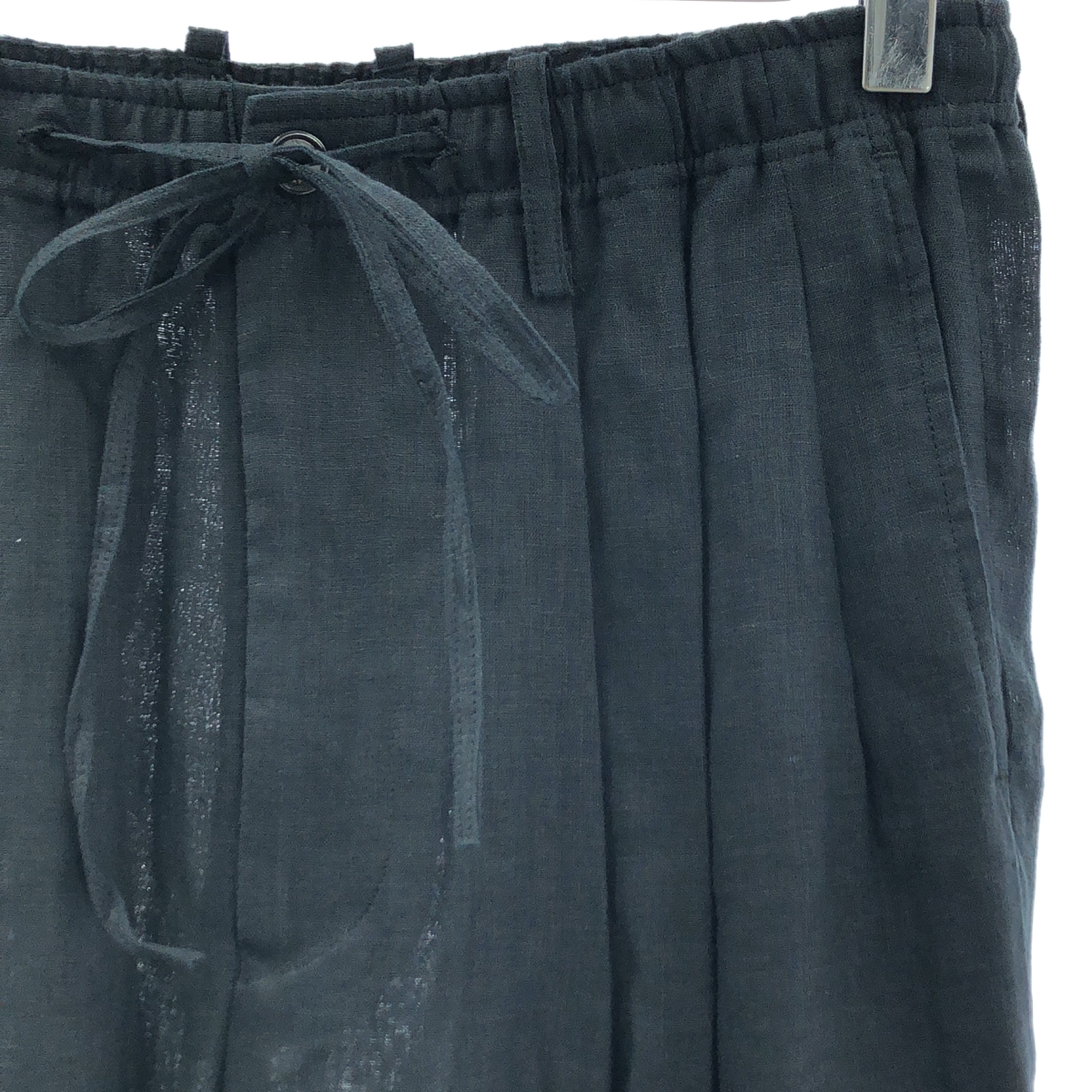 MARKAWARE / マーカウェア ヘンプ 2タック ドローストリング トリプルプリーテッドイージートラウザーズ パンツ