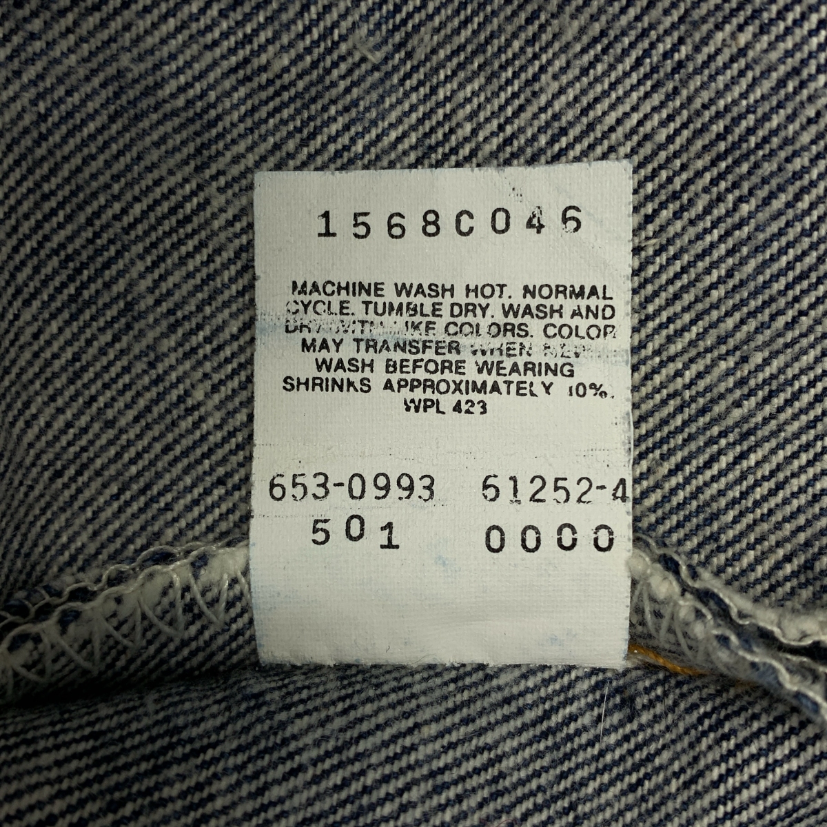 Levi's / リーバイス 501XX ボタン裏653 デニムパンツ