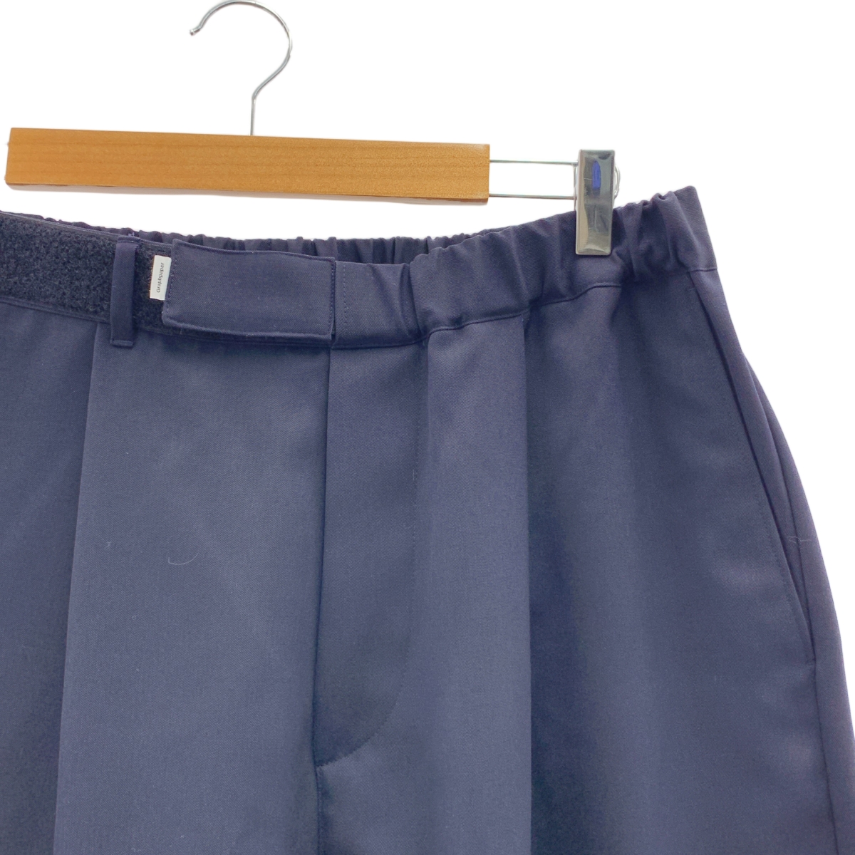 Graphpaper / グラフペーパー Scale Off Wool Wide Chef Pants ウール ギャバジン シェフパンツ