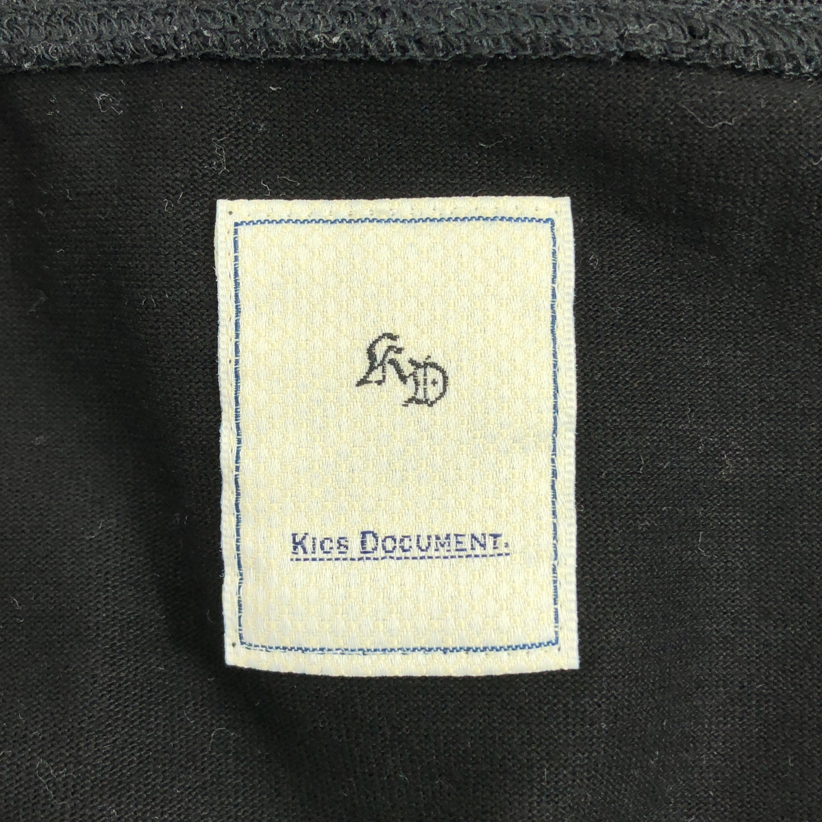 KICS DOCUMENT / キクスドキュメント SILKET CTTN H/S TEE シルケットコットン ハーフスリーブTシャツ