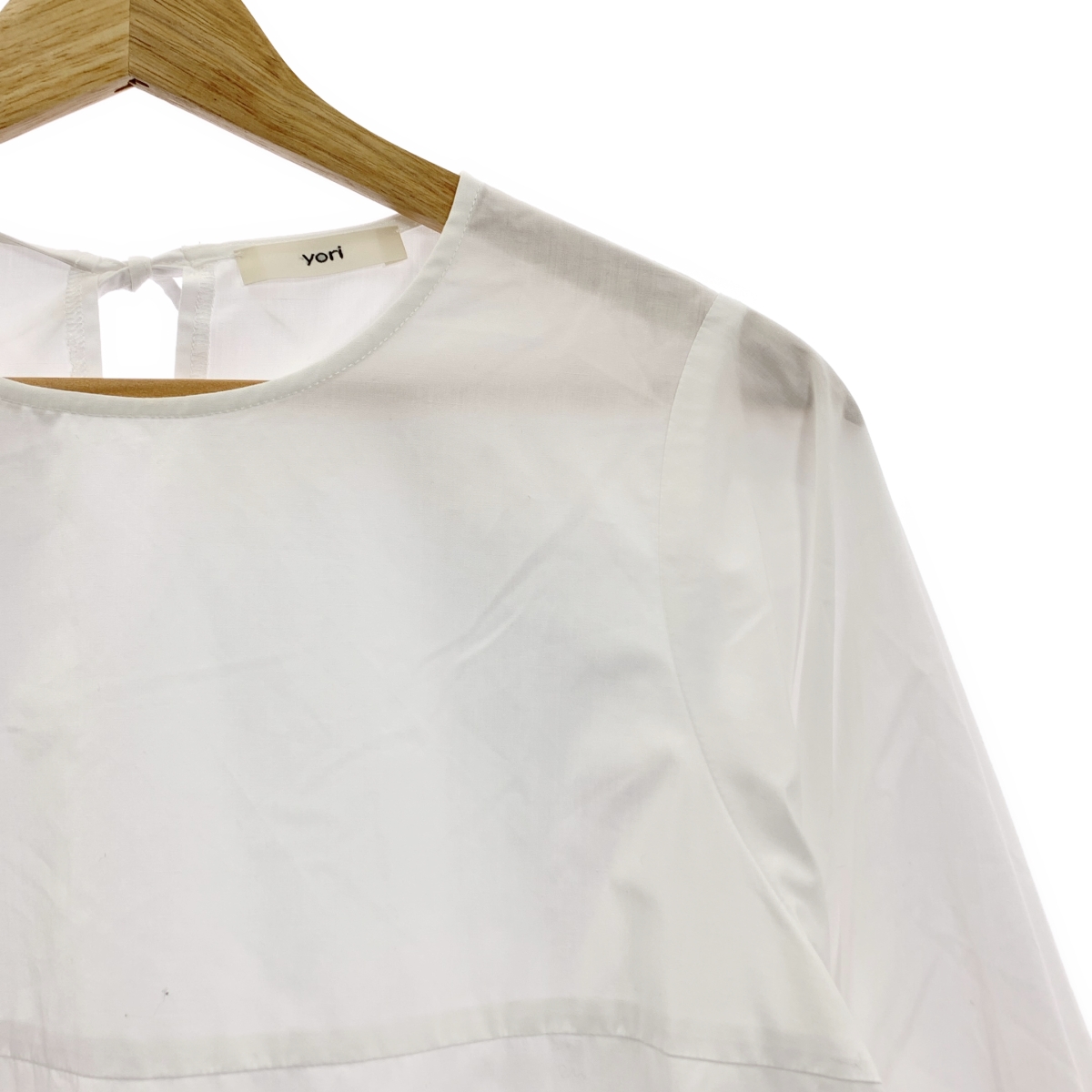 yori / ヨリ ティアード ロング ブラウス