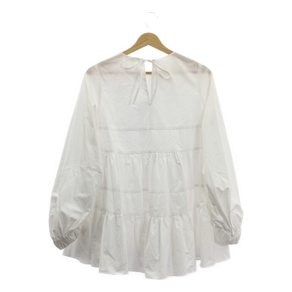 yori / ヨリ ティアード ロング ブラウス