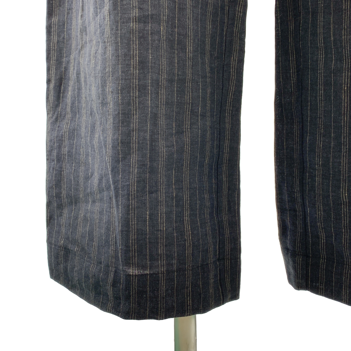 JOHN ALEXANDER SKELTON / ジョンアレキサンダースケルトン belted jump suit / ストライプ ベルテッド ジャンプスーツ