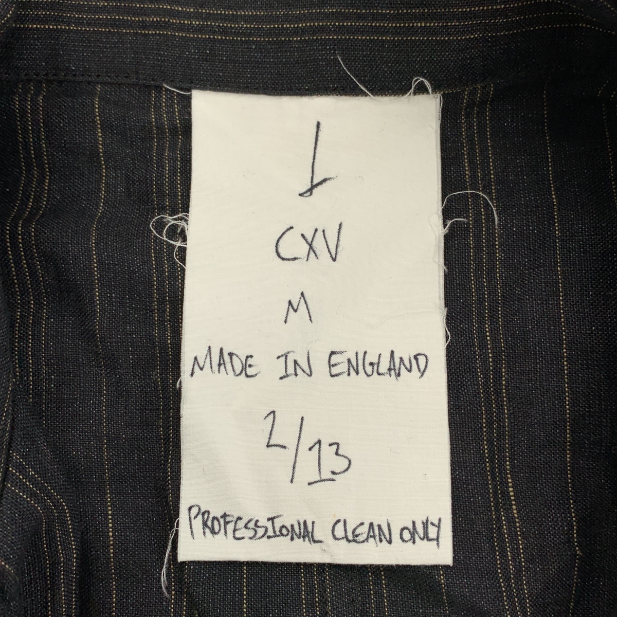 JOHN ALEXANDER SKELTON / ジョンアレキサンダースケルトン belted jump suit / ストライプ ベルテッド ジャンプスーツ