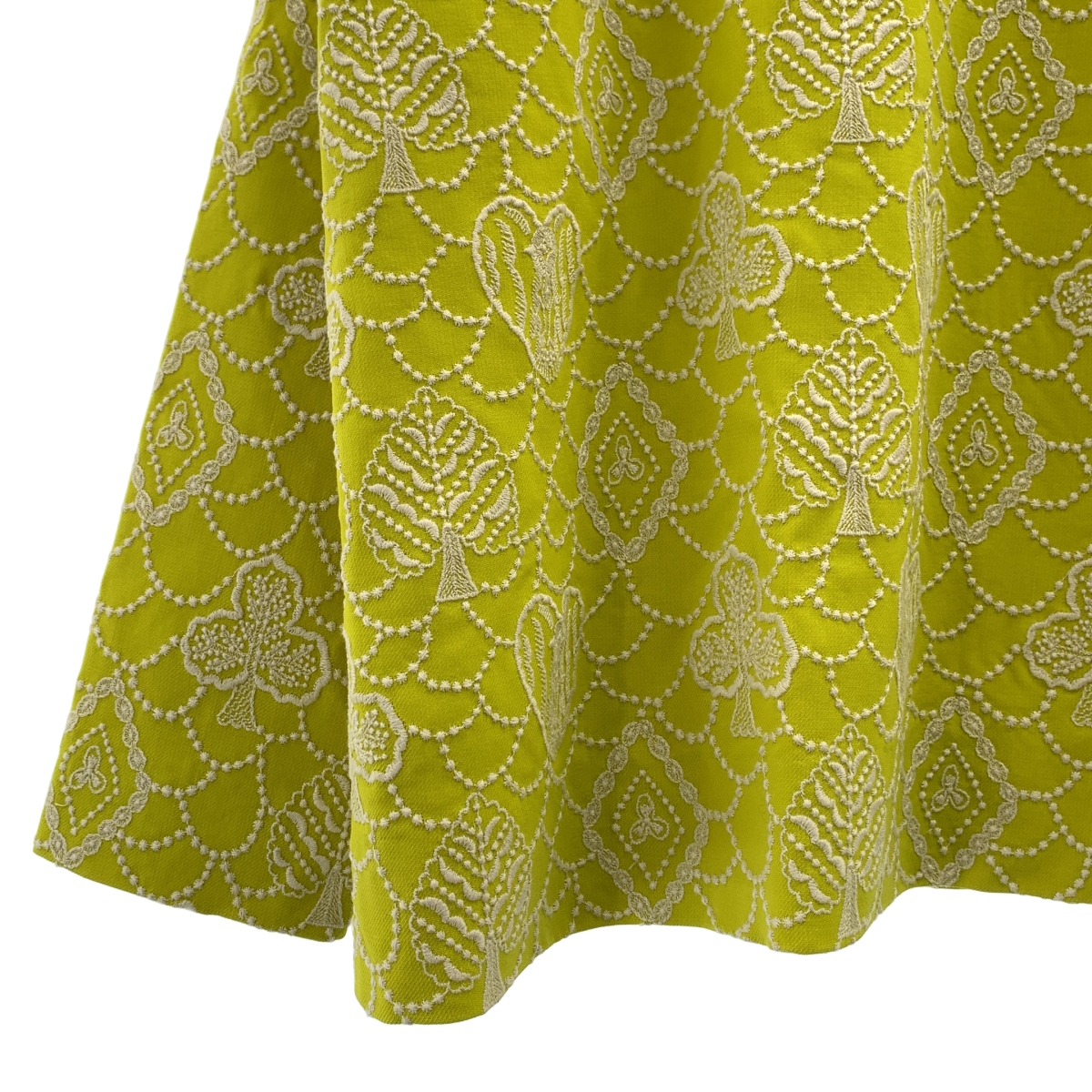 mina perhonen / ミナペルホネン forest card 総柄 刺しゅう プルオーバーブラウス