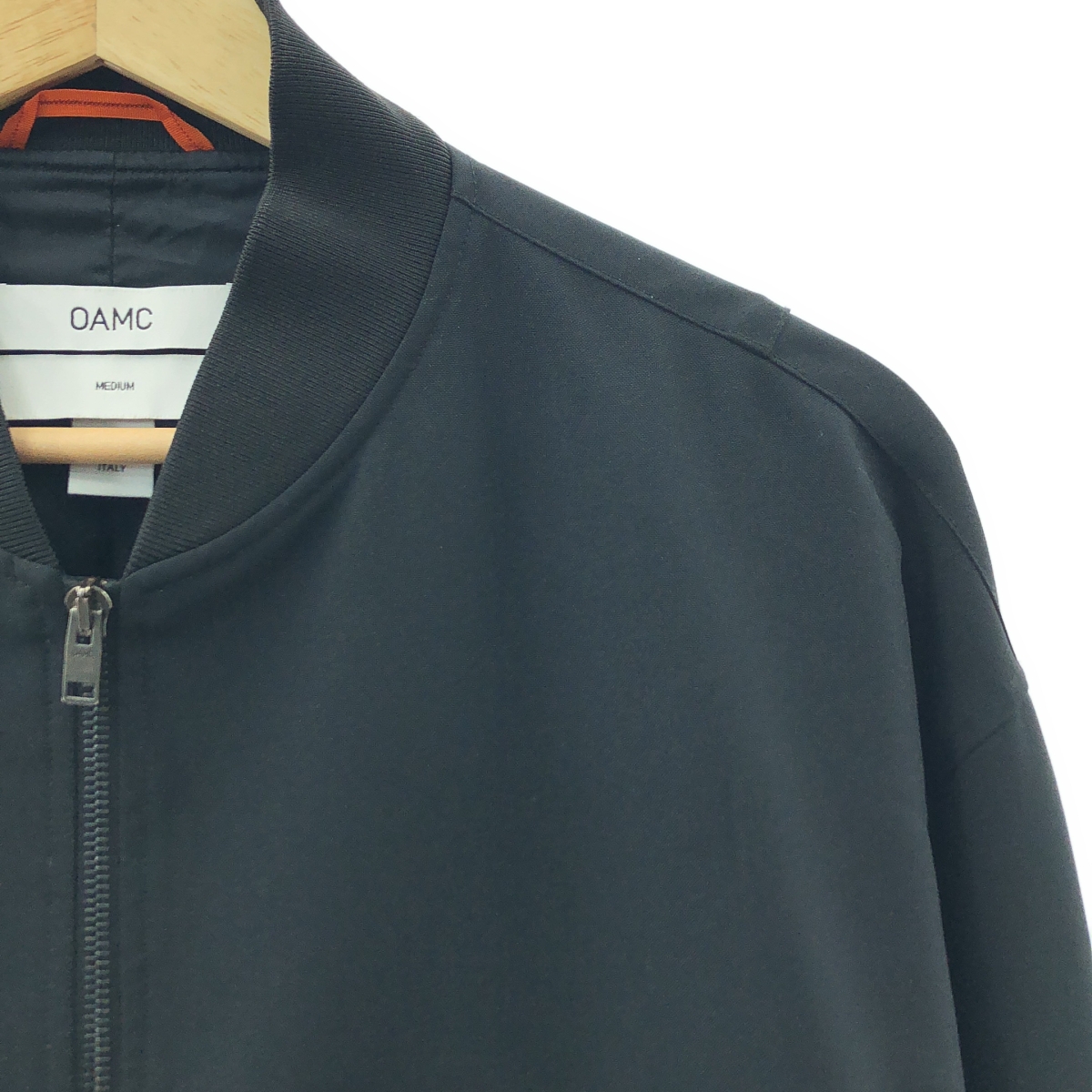 OAMC / オーエーエムシー ポリエステルツイル ジップアップ ボンバージャケット