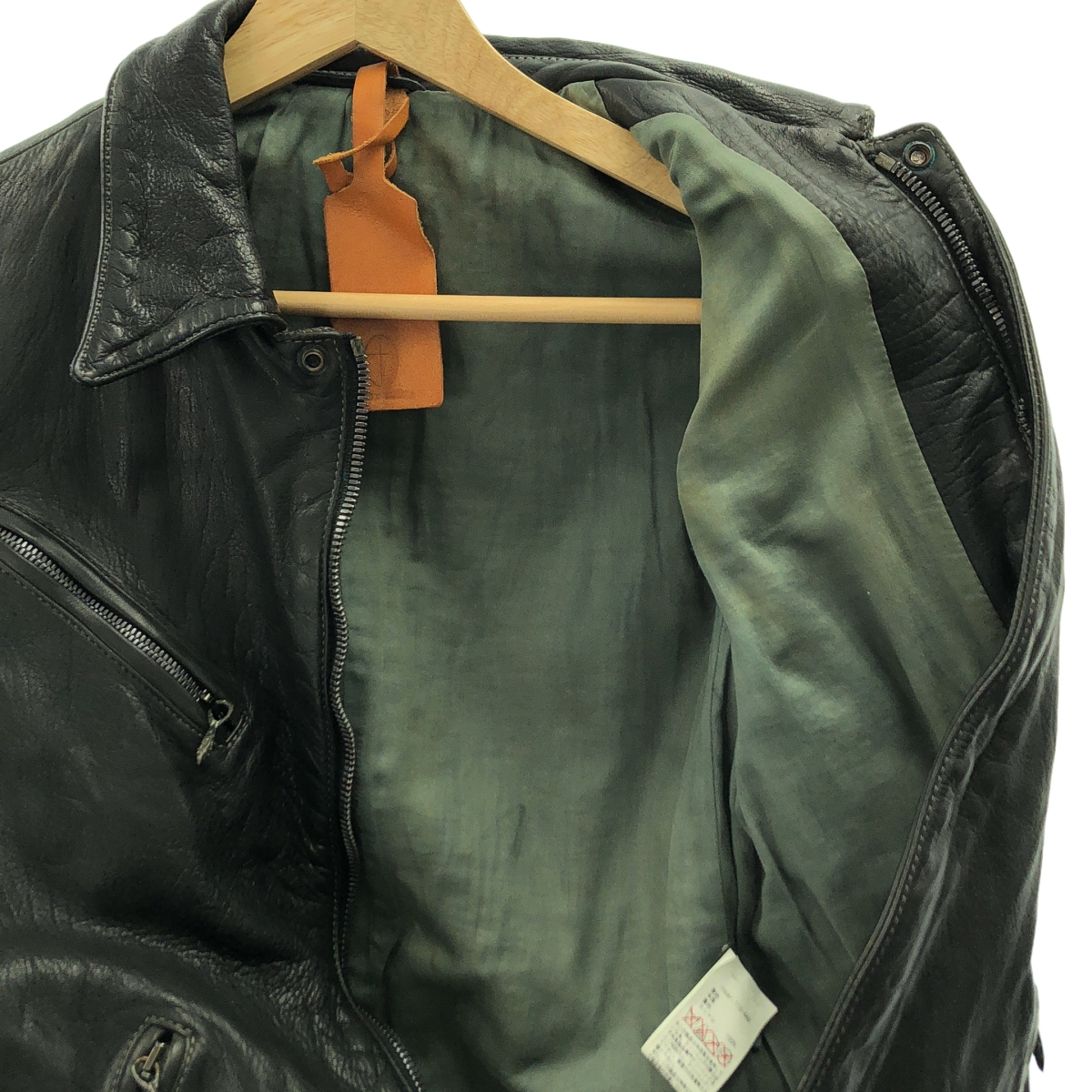 incarnation / インカネーション レザー マルチジップ シングルライダースジャケット