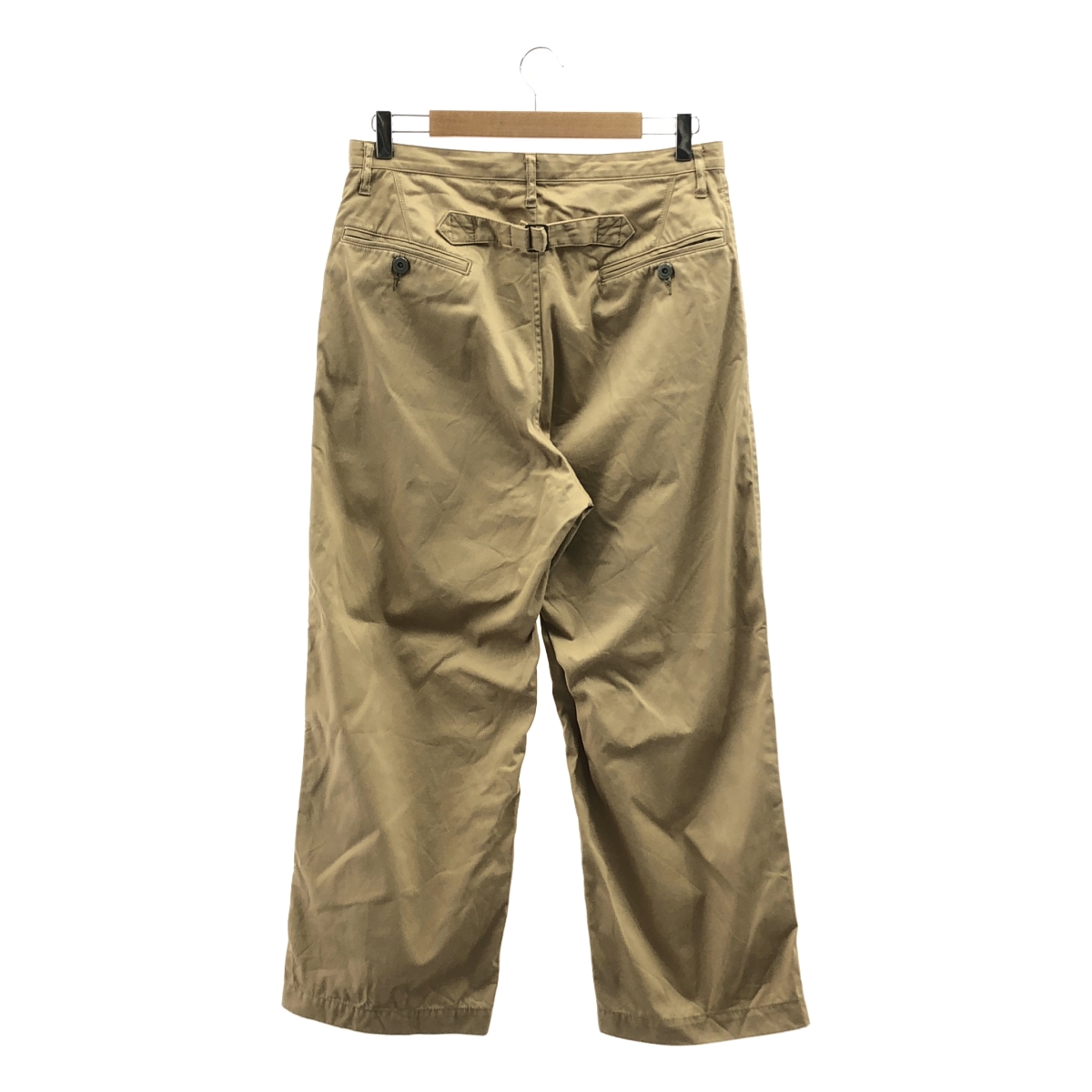 JUNYA WATANABE COMME des GARCONS MAN / ジュンヤワタナベコムデギャルソンマン ドーナツボタン ツイルコットン チノパンツ