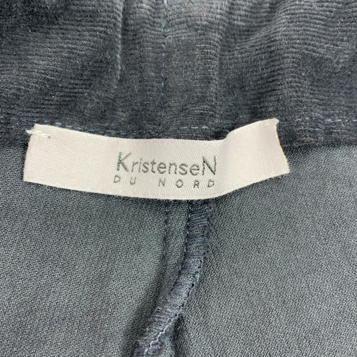 KRISTENSEN DU NORD / クリステンセンドゥノルド インサイドアウト コーデュロイ パンツ