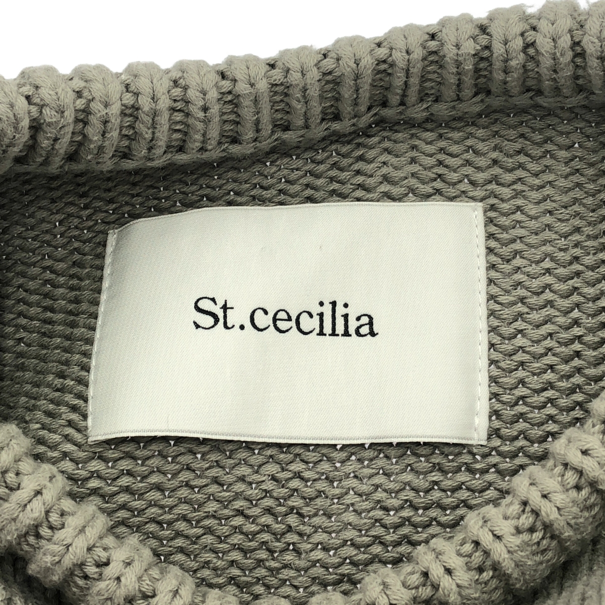 その他 girlish コットン パフ スリーブニット