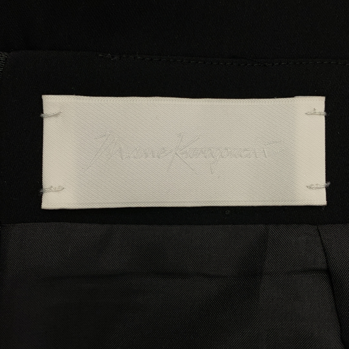 Mame Kurogouchi / マメクロゴウチ V Neck Sleeveless Dress / ノースリーブ ポケット付き ドレス ワンピース / 裏地付き