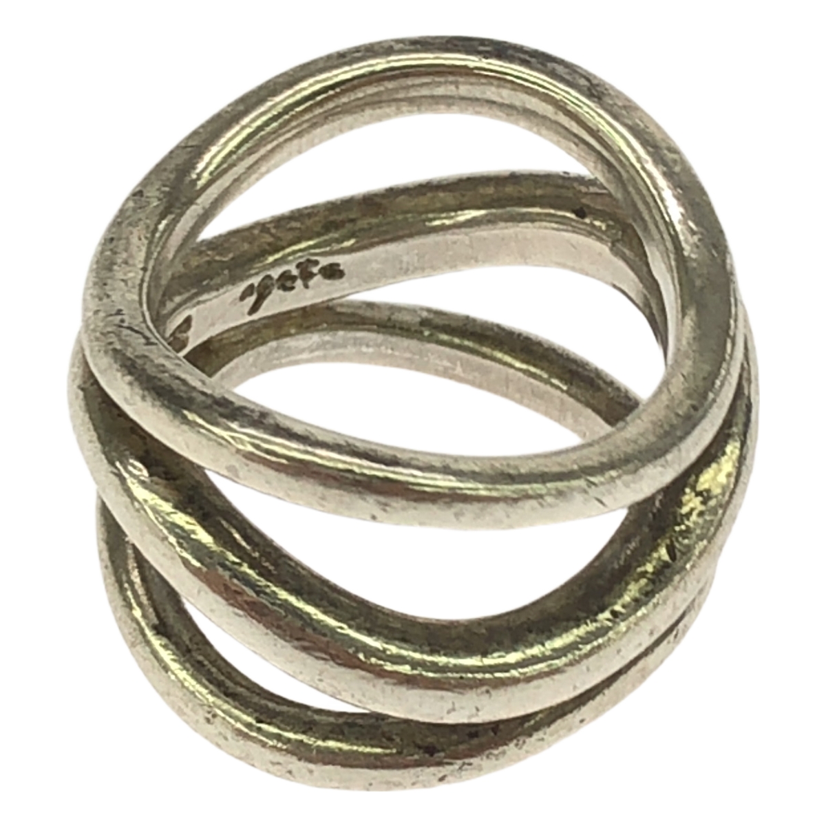 agete / アガット シルバー 三連 リング