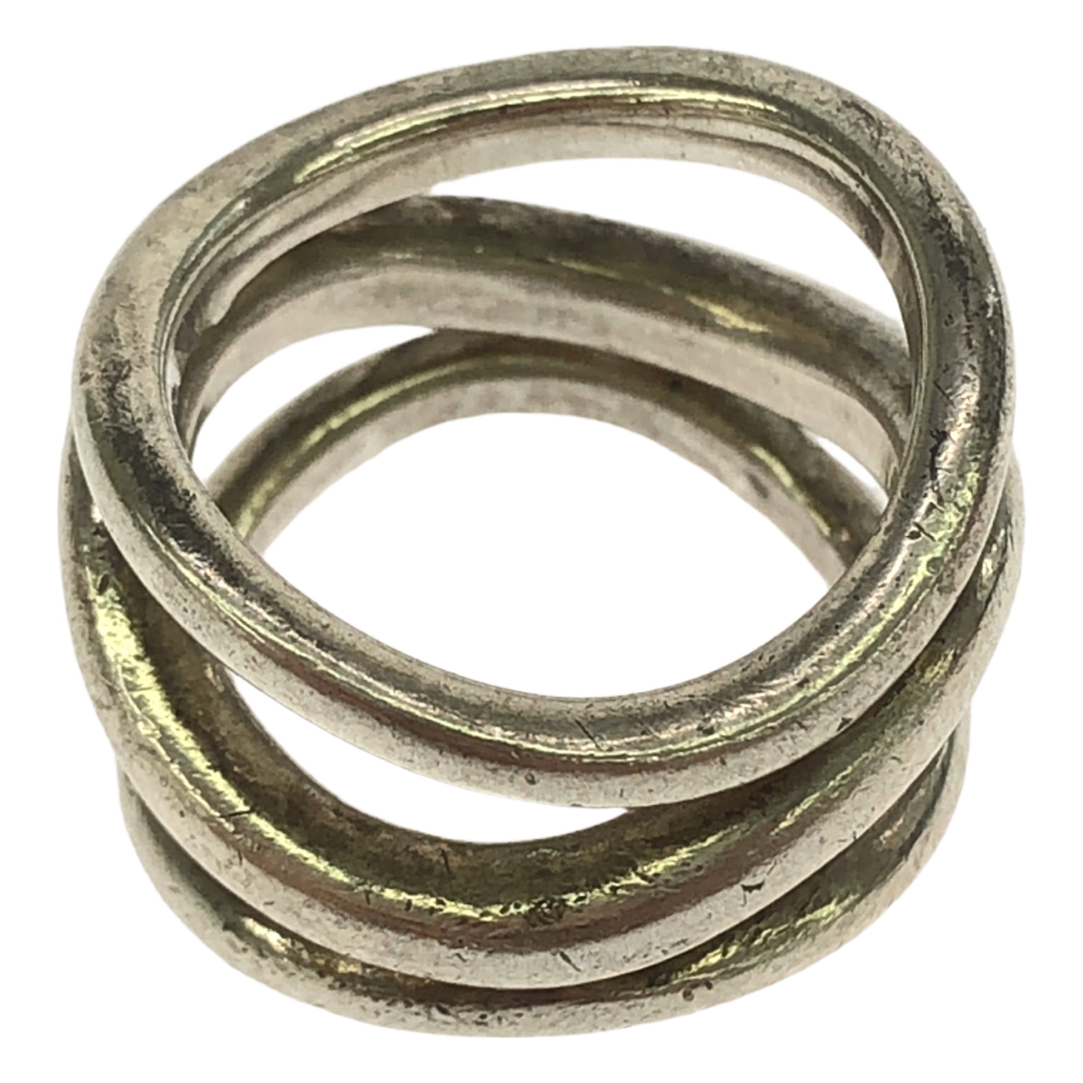 agete / アガット シルバー 三連 リング