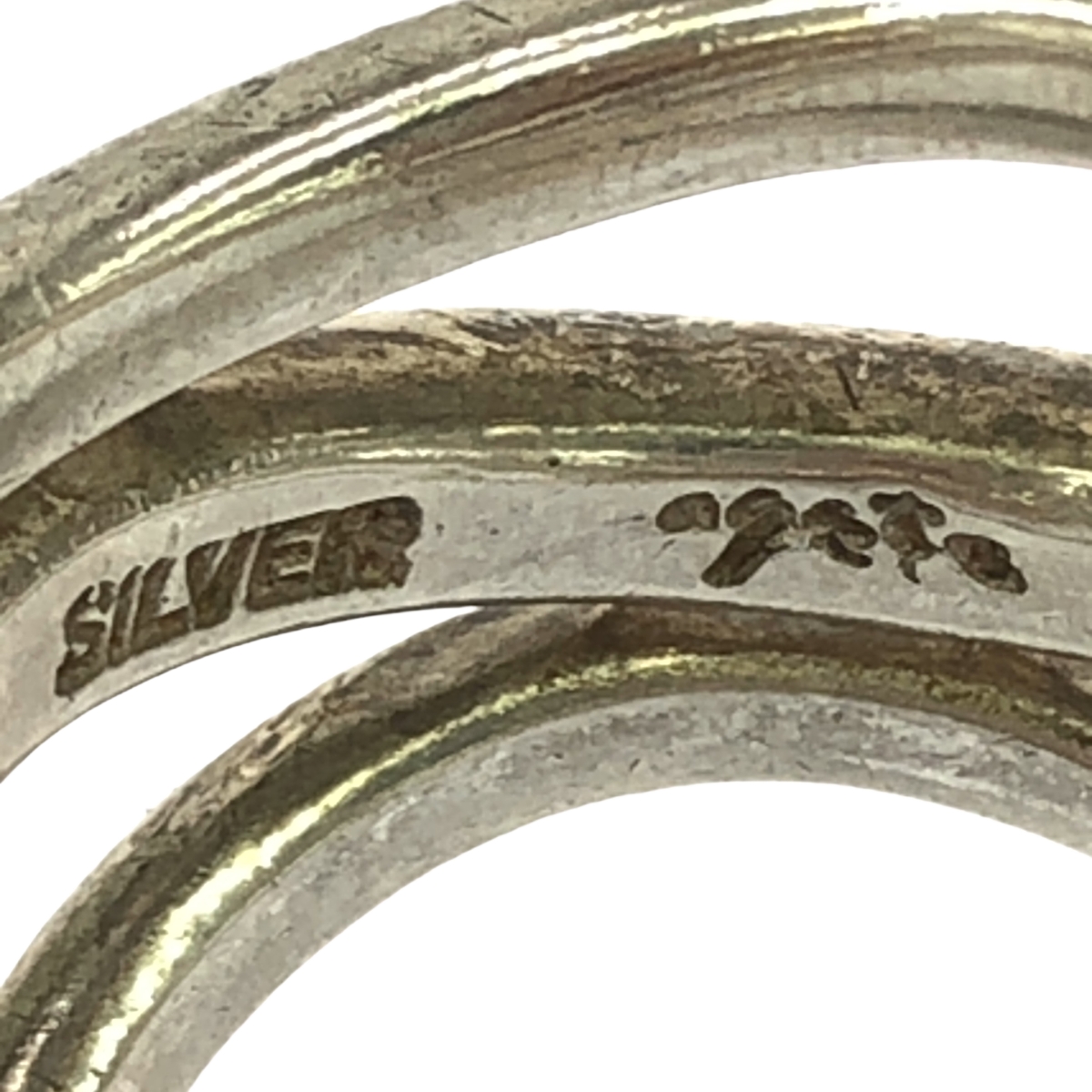 agete / アガット シルバー 三連 リング