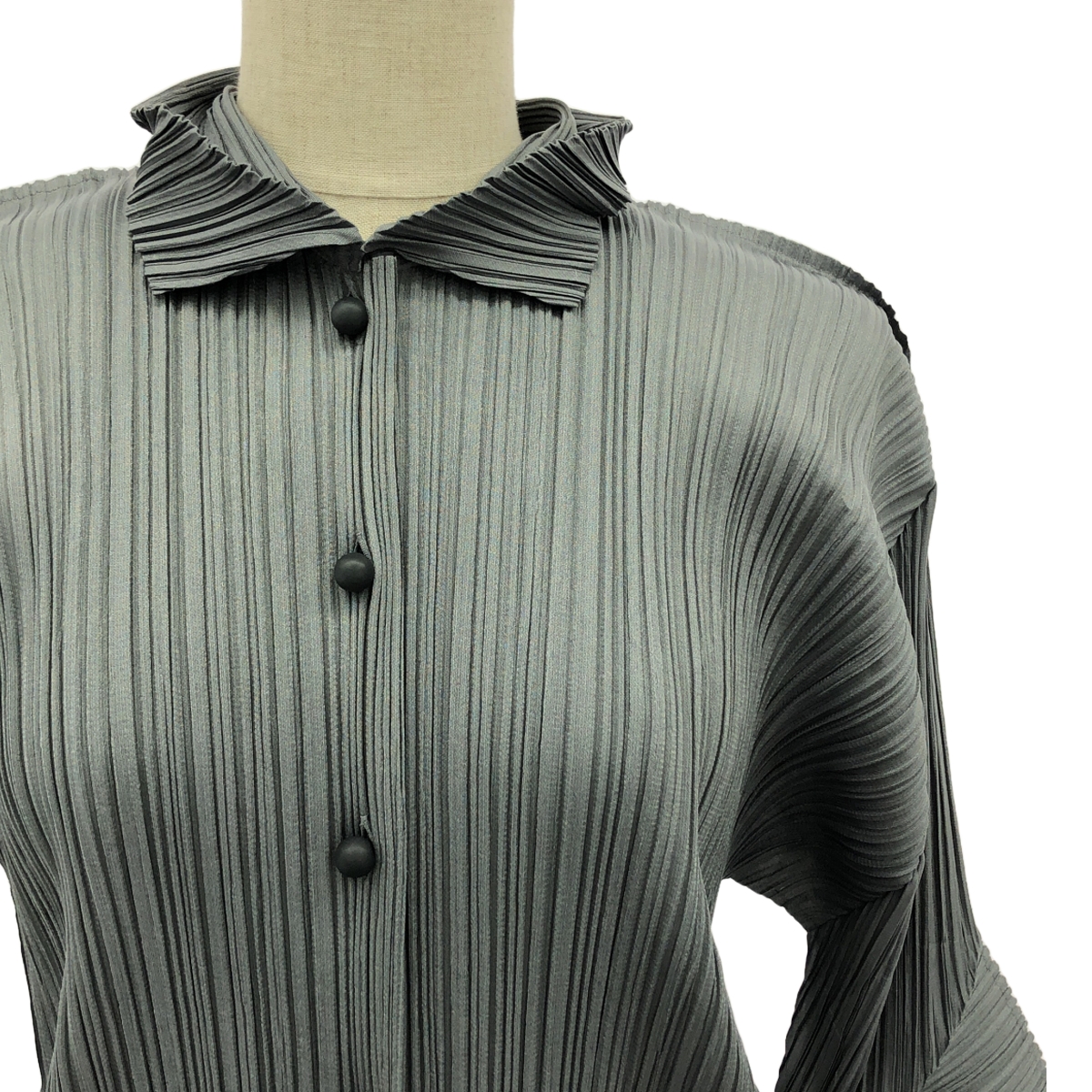 PLEATS PLEASE ISSEY MIYAKE / プリーツプリーズイッセイミヤケ 変形スリーブ プリーツ シャツ