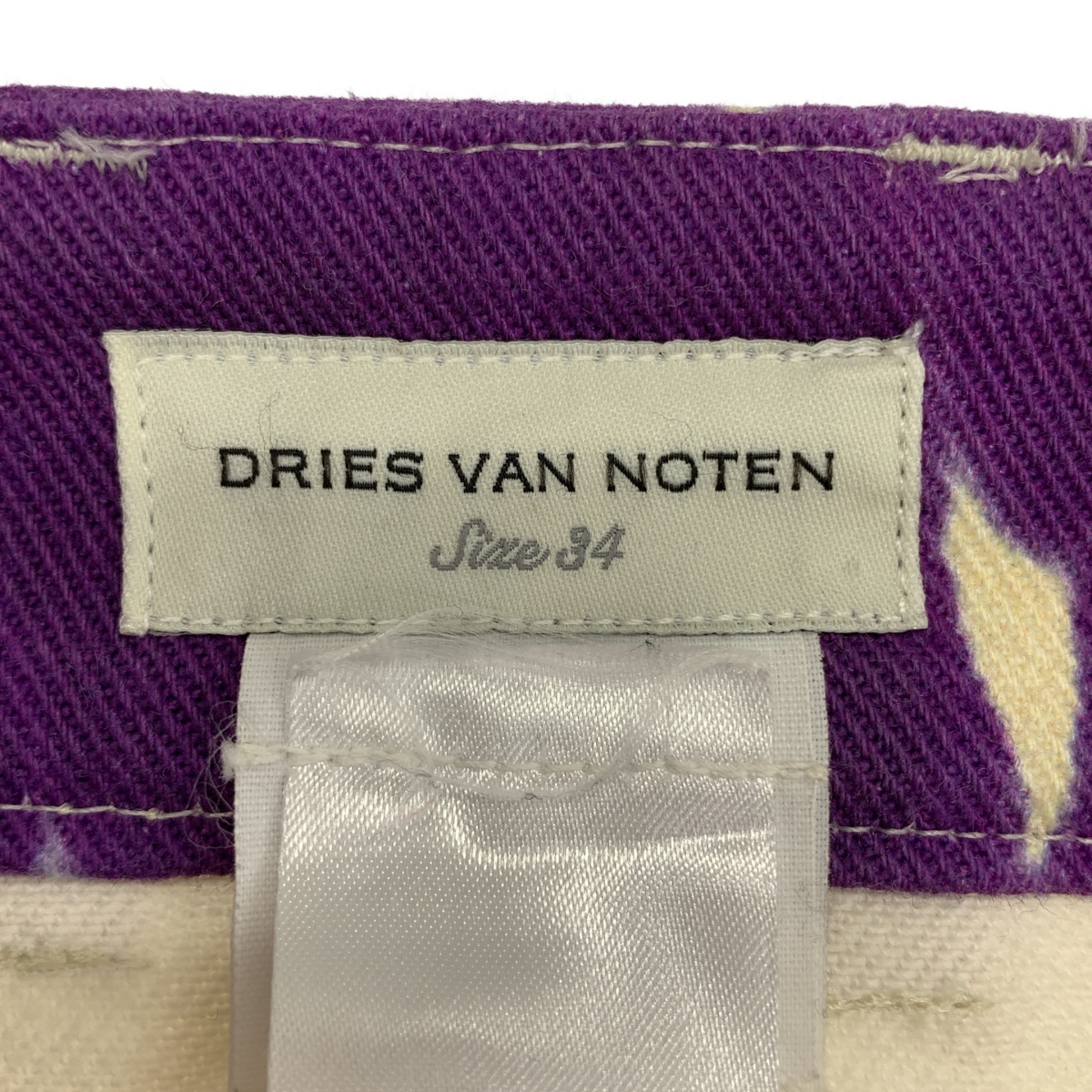 DRIES VAN NOTEN / ドリスヴァンノッテン Sampi フラワーモチーフ スカート