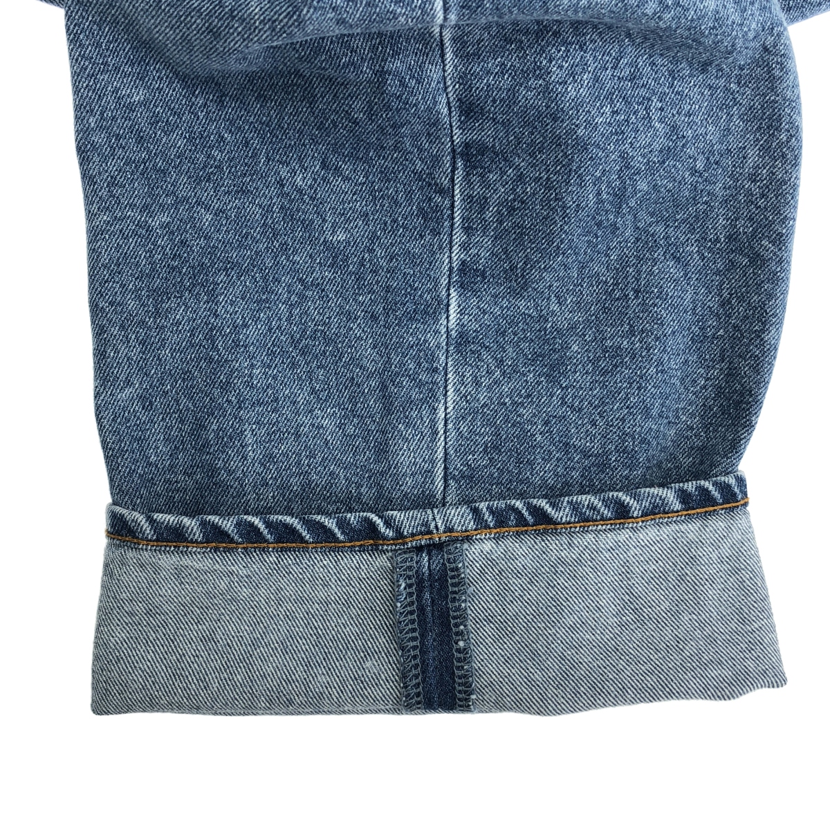 その他 ドローストリング ワイド デニムパンツ