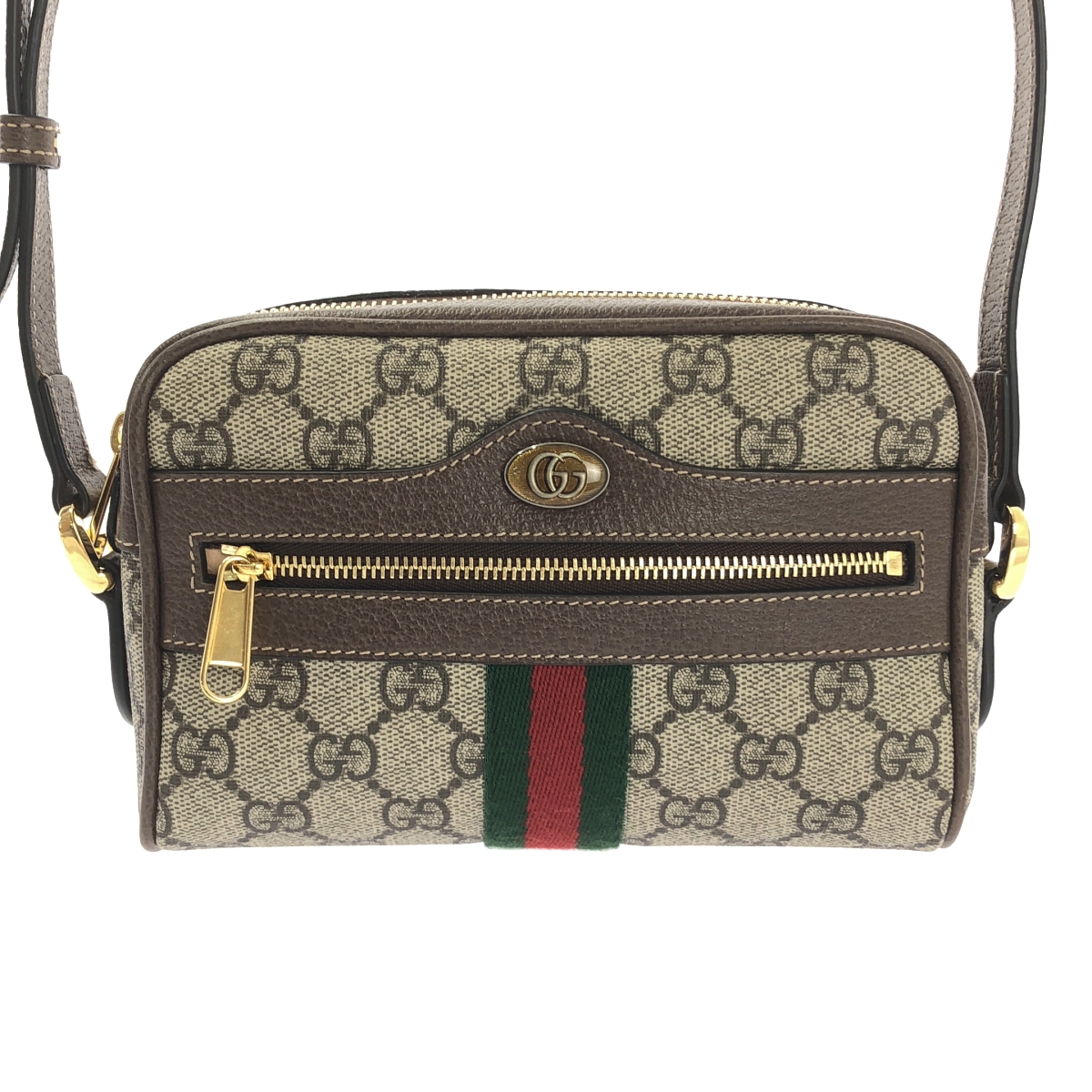 GUCCI / グッチ GGスプリーム オフディア キャンバス ショルダーバッグ