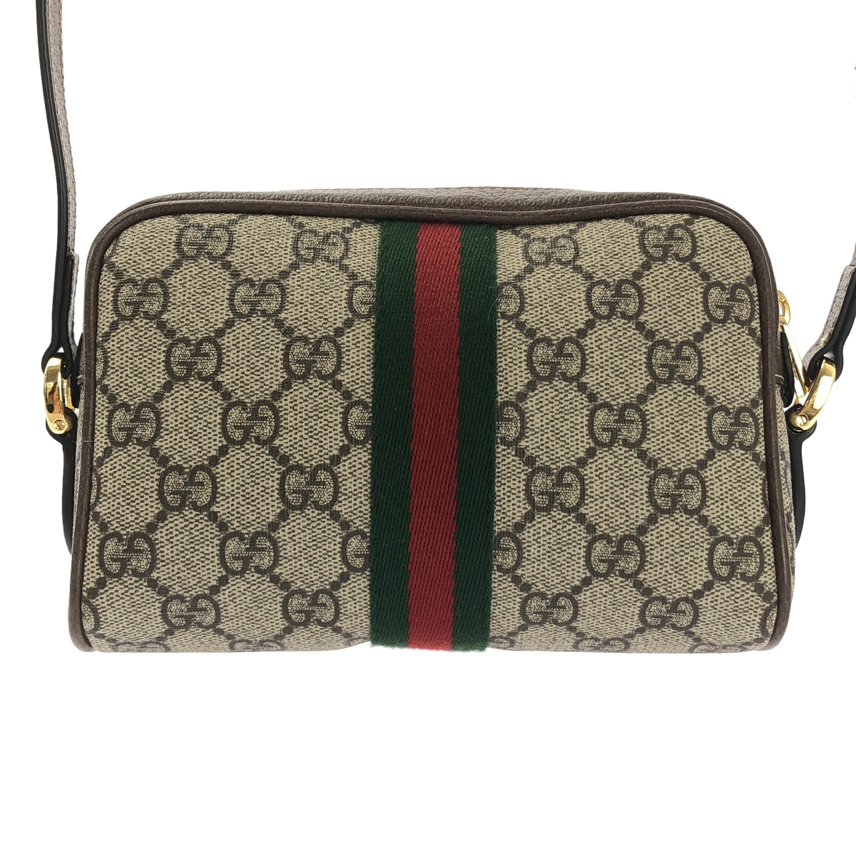 GUCCI / グッチ GGスプリーム オフディア キャンバス ショルダーバッグ