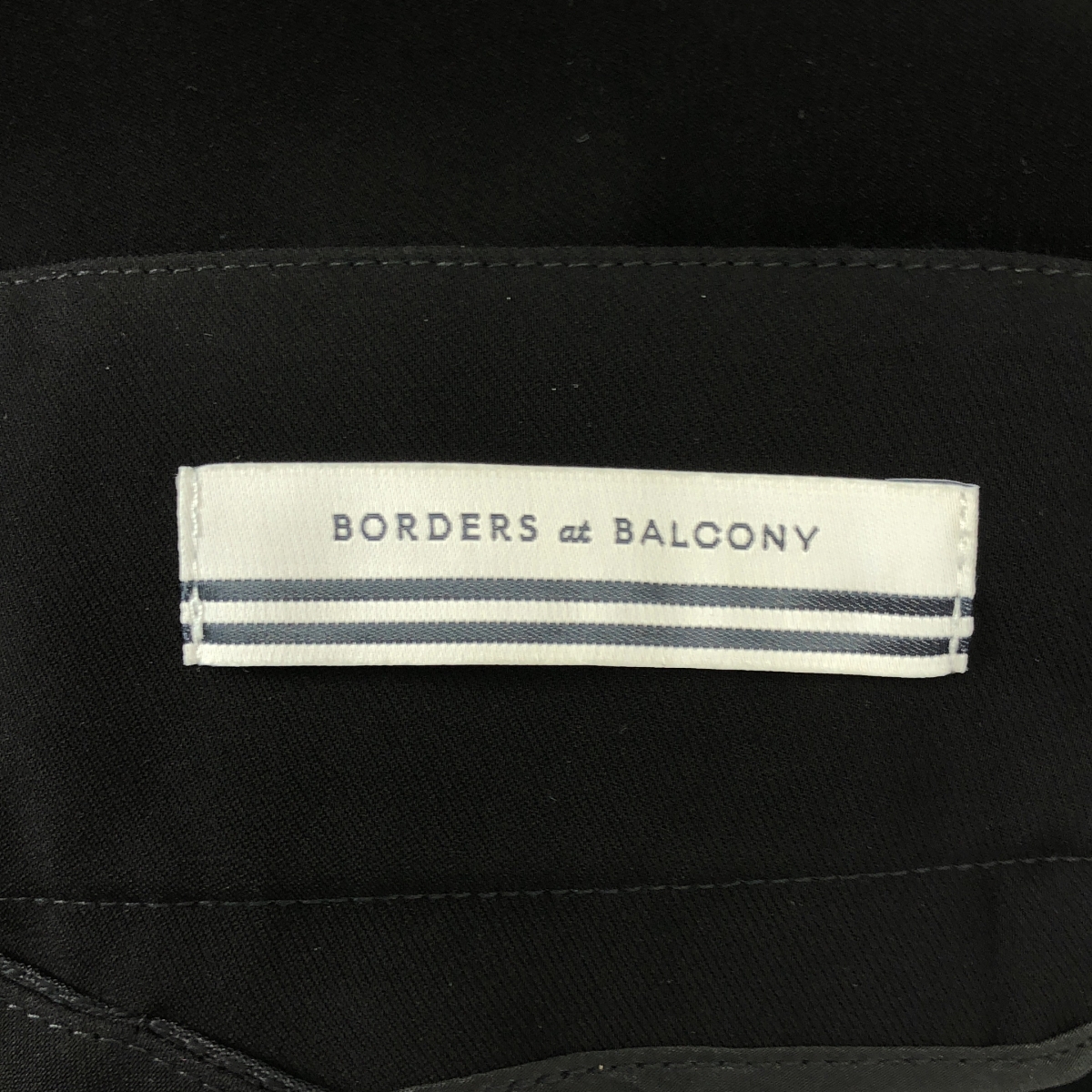 BORDERS at BALCONY / ボーダーズアットバルコニー TAPERED PANTS テーパード イージーパンツ
