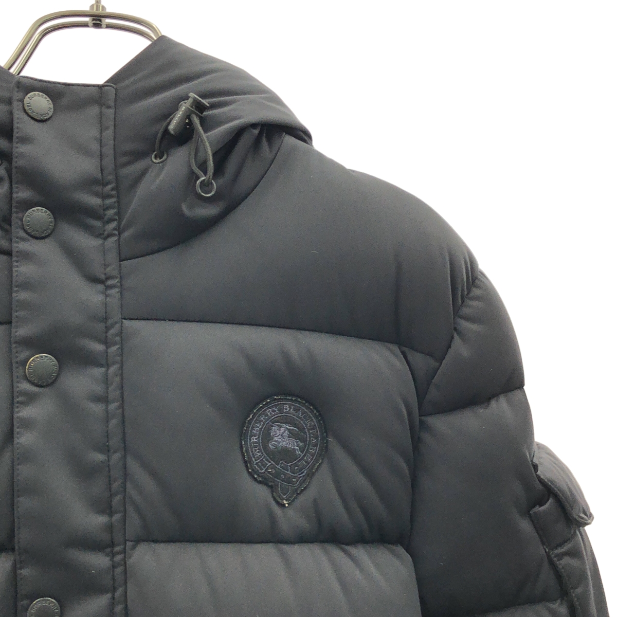 その他 ワッペン フーデッド ダウンジャケット