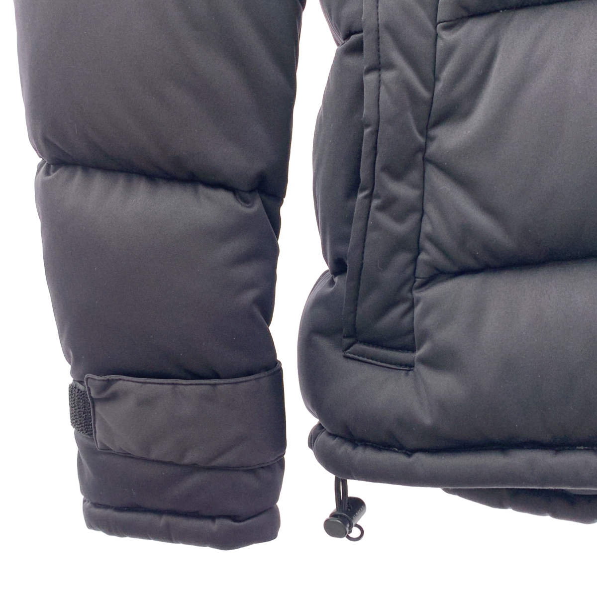 その他 ワッペン フーデッド ダウンジャケット