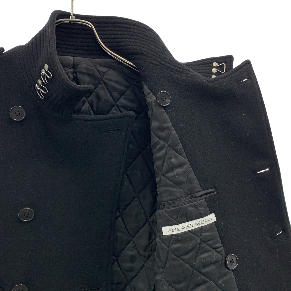 JOHN LAWRENCE SULLIVAN / ジョンローレンスサリバン キルティング裏地 ウール Pコート