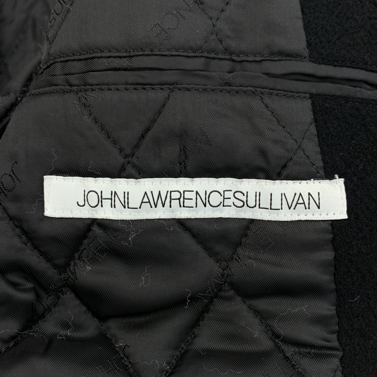 JOHN LAWRENCE SULLIVAN / ジョンローレンスサリバン キルティング裏地 ウール Pコート