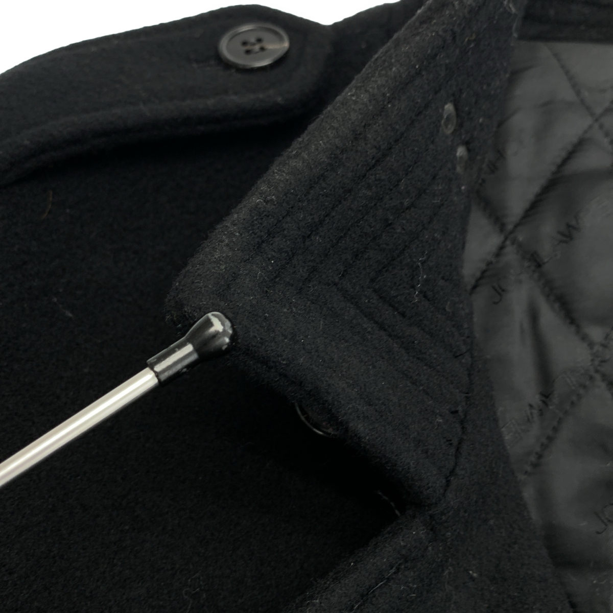 JOHN LAWRENCE SULLIVAN / ジョンローレンスサリバン キルティング裏地 ウール Pコート