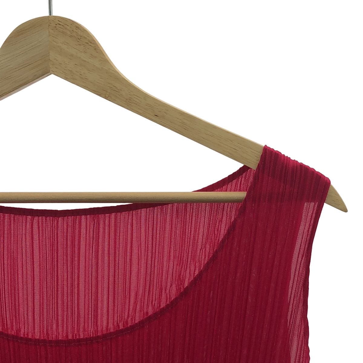 PLEATS PLEASE ISSEY MIYAKE / プリーツプリーズイッセイミヤケ バルーン 切替 プリーツ ノースリーブワンピース