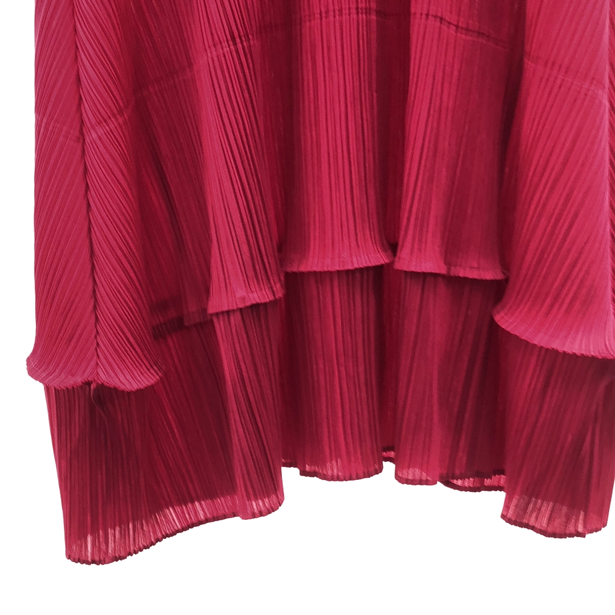 PLEATS PLEASE ISSEY MIYAKE / プリーツプリーズイッセイミヤケ バルーン 切替 プリーツ ノースリーブワンピース