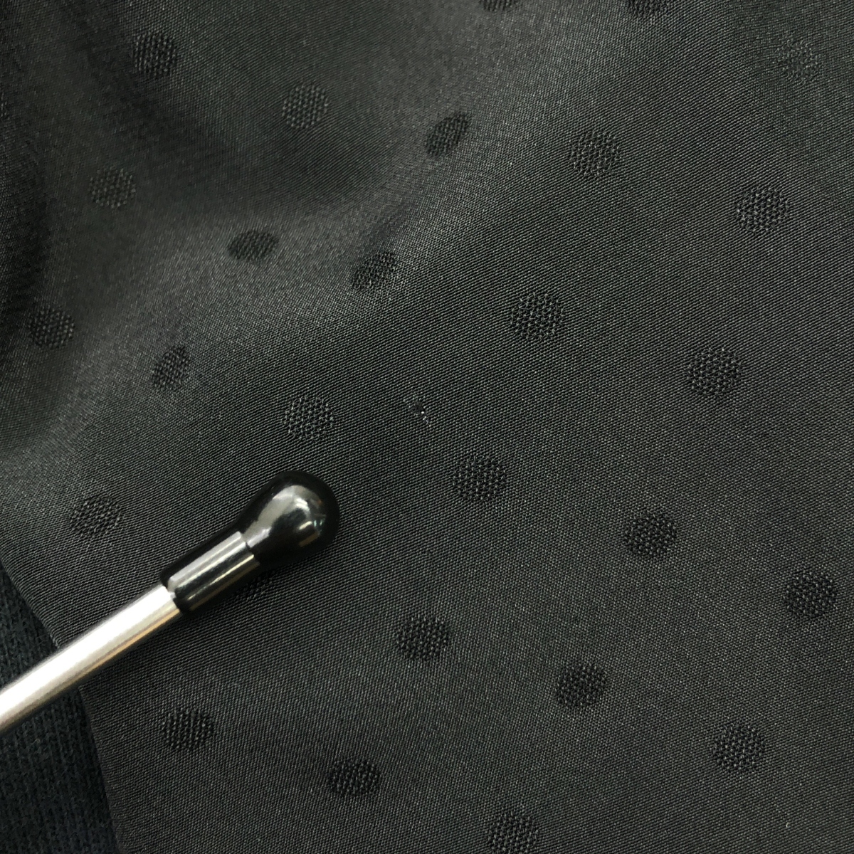 JUNYA WATANABE COMME des GARCONS / ジュンヤワタナベ カレッジロゴ ドット ドッキング シャツワンピース