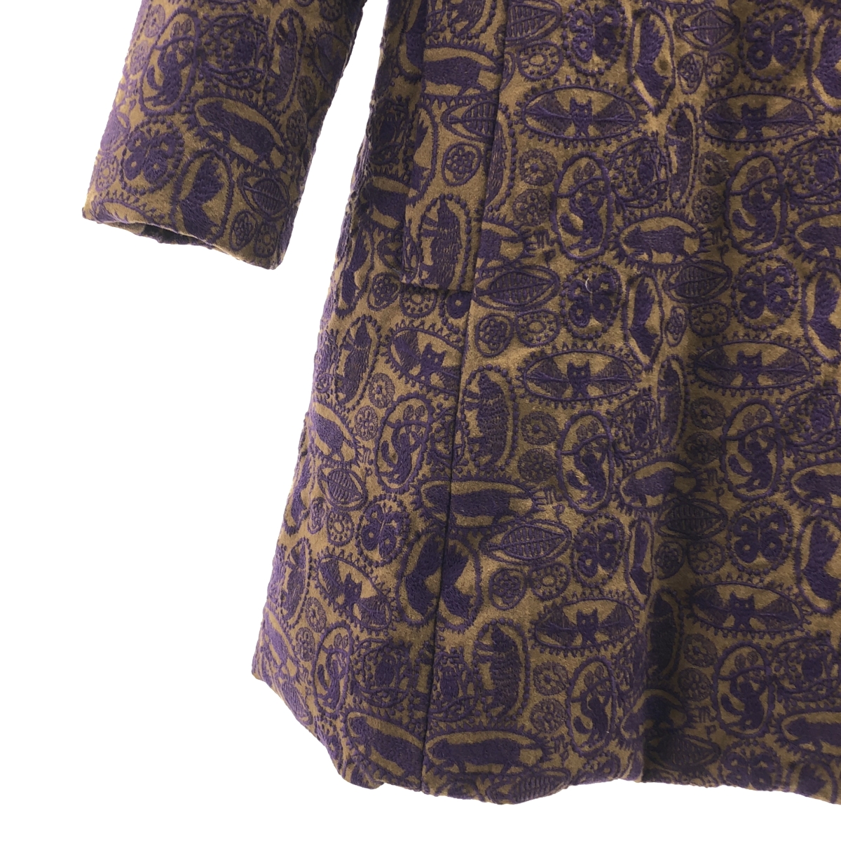 mina perhonen / ミナペルホネン jungle relief / エンブロイダリー ダウンコート