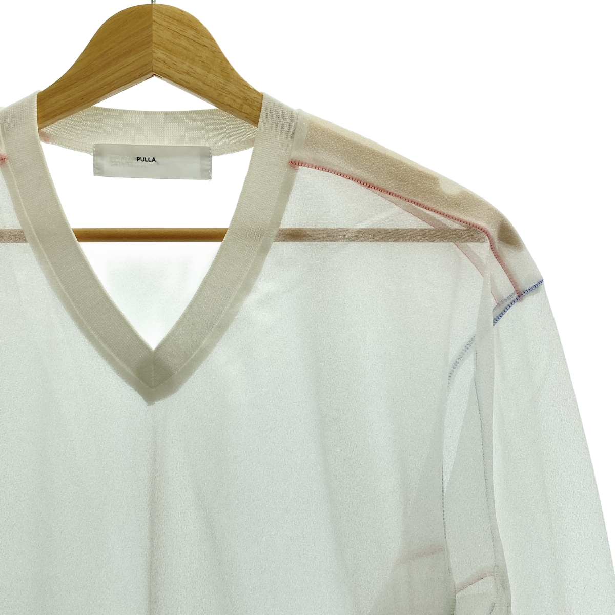 TOGA PULLA / トーガプルラ Vネック シアーニット
