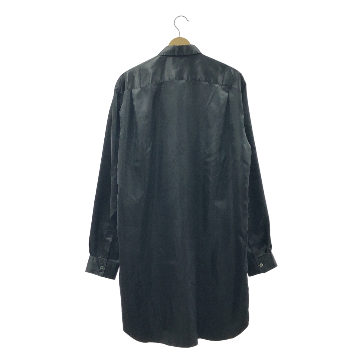 COMME des GARCONS HOMME PLUS / コムデギャルソンオムプリュス Jonathan Meese 総柄 ベロア 切替 ポリエステル ロングシャツ